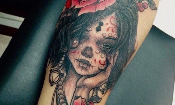 Carrero-Mexican-Girl-Day-Of-Dead-Tattoo