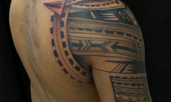 Chris-Polynesian-Maori-Tribal-Rear-Tattoo