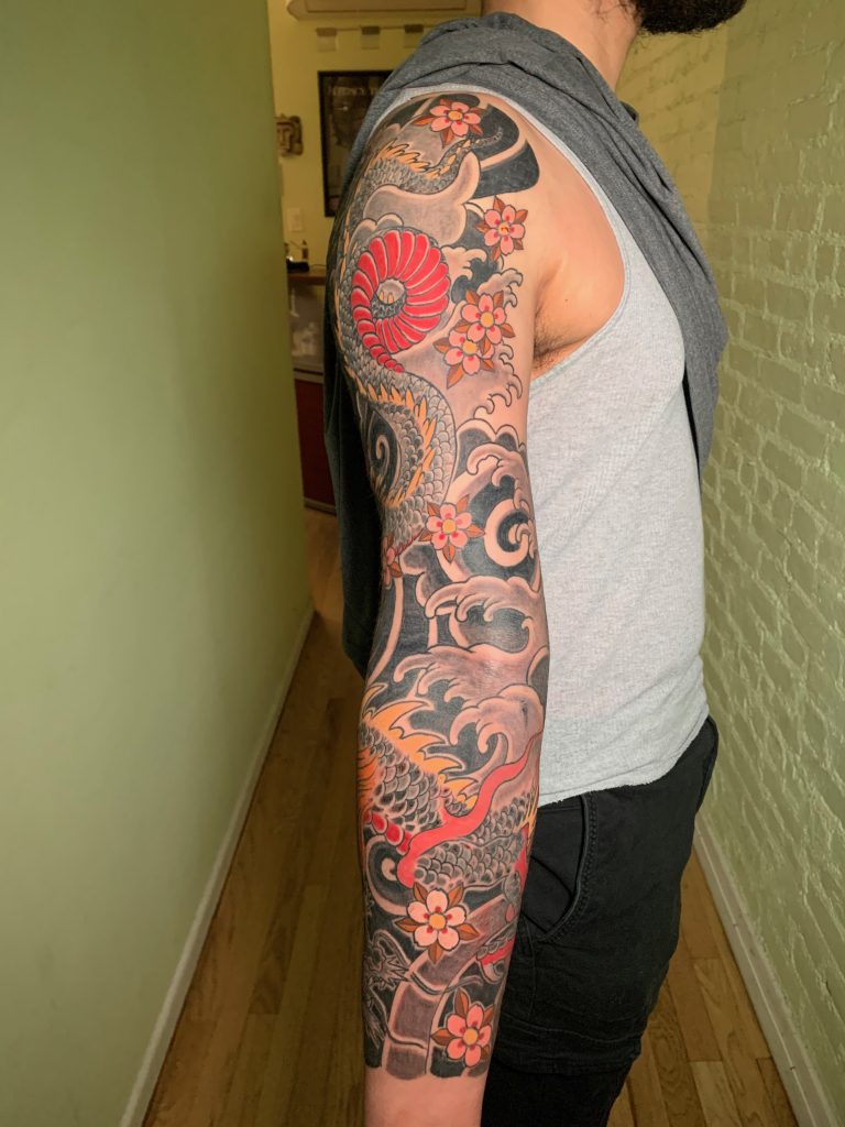 rising dragon tattoos  Portfolio Tags  Jason Barletta  NYC Tattoo Artist   Page 3